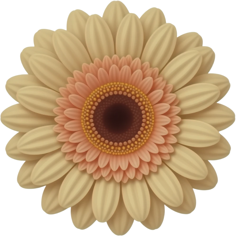 Gerbera emoji
