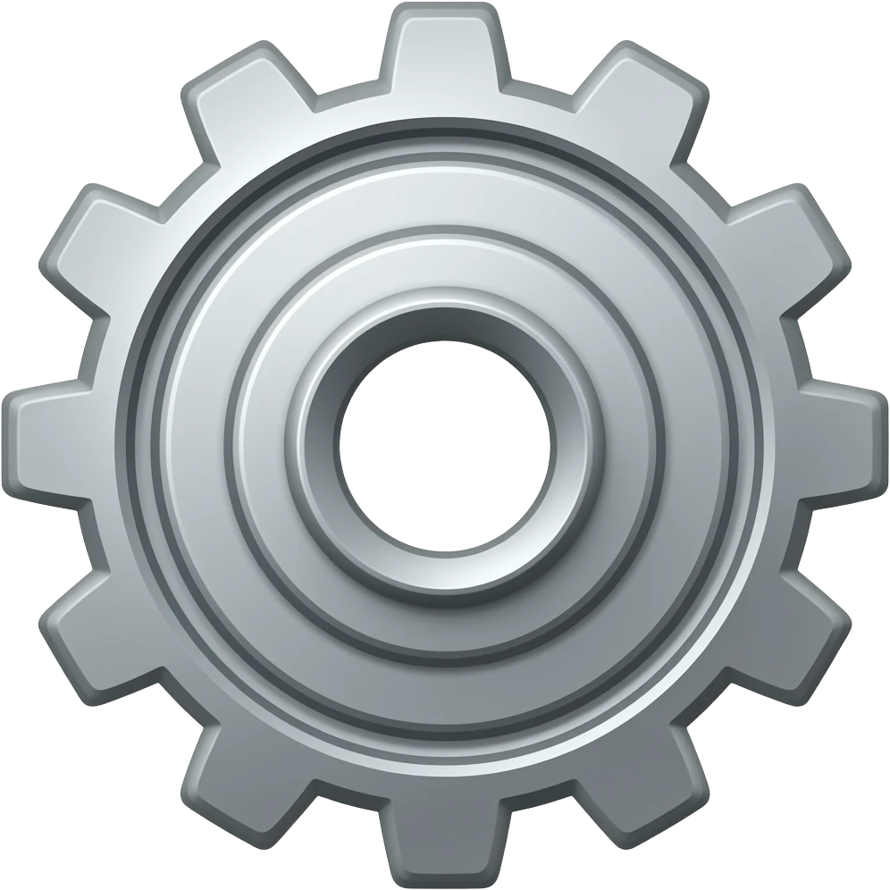 Gear emoji