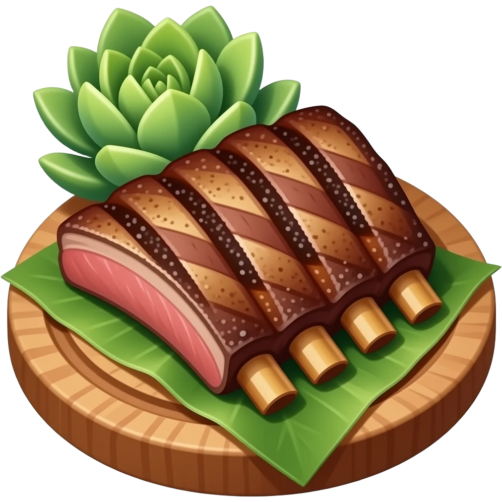 Beef ribs emoji