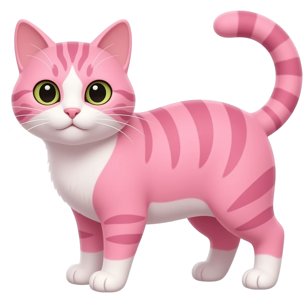pink cat emoji