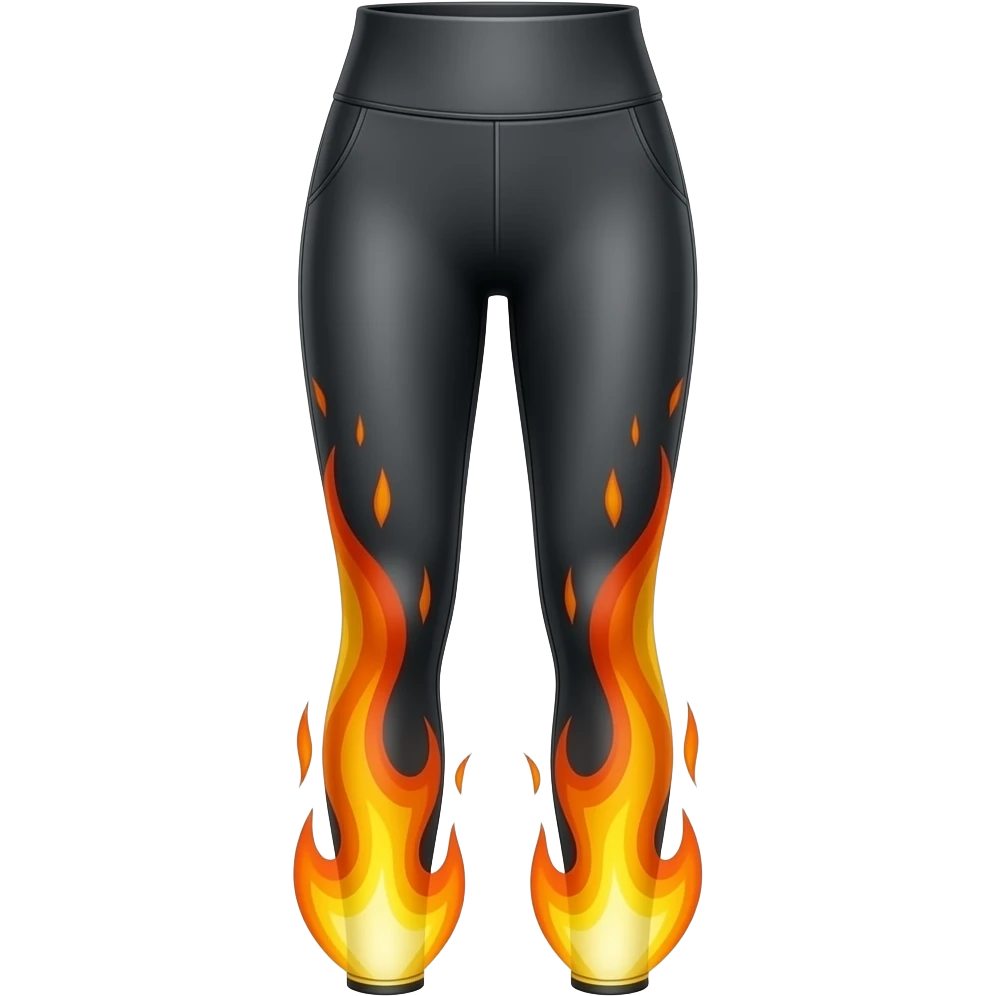 flare leggings emoji