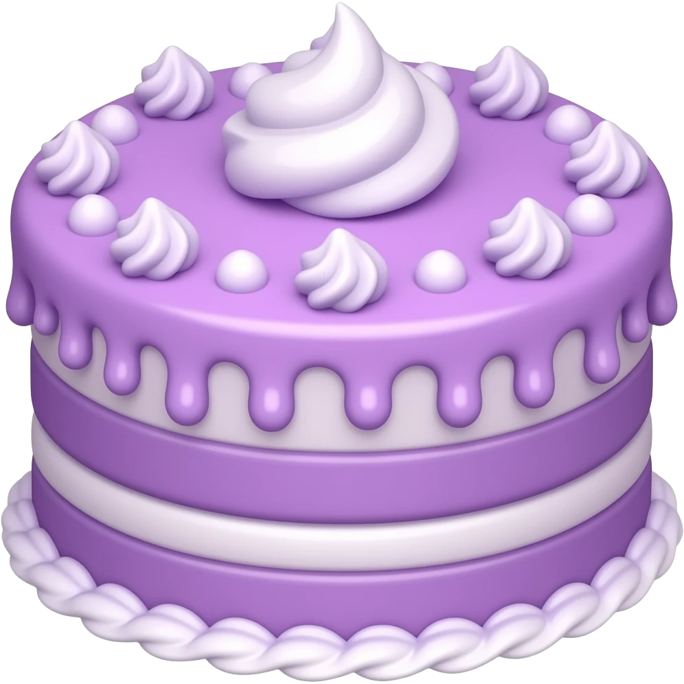 violet cake emoji