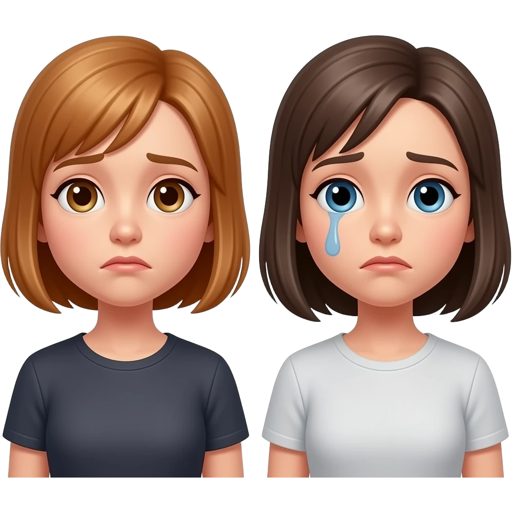 😔+😔 emoji