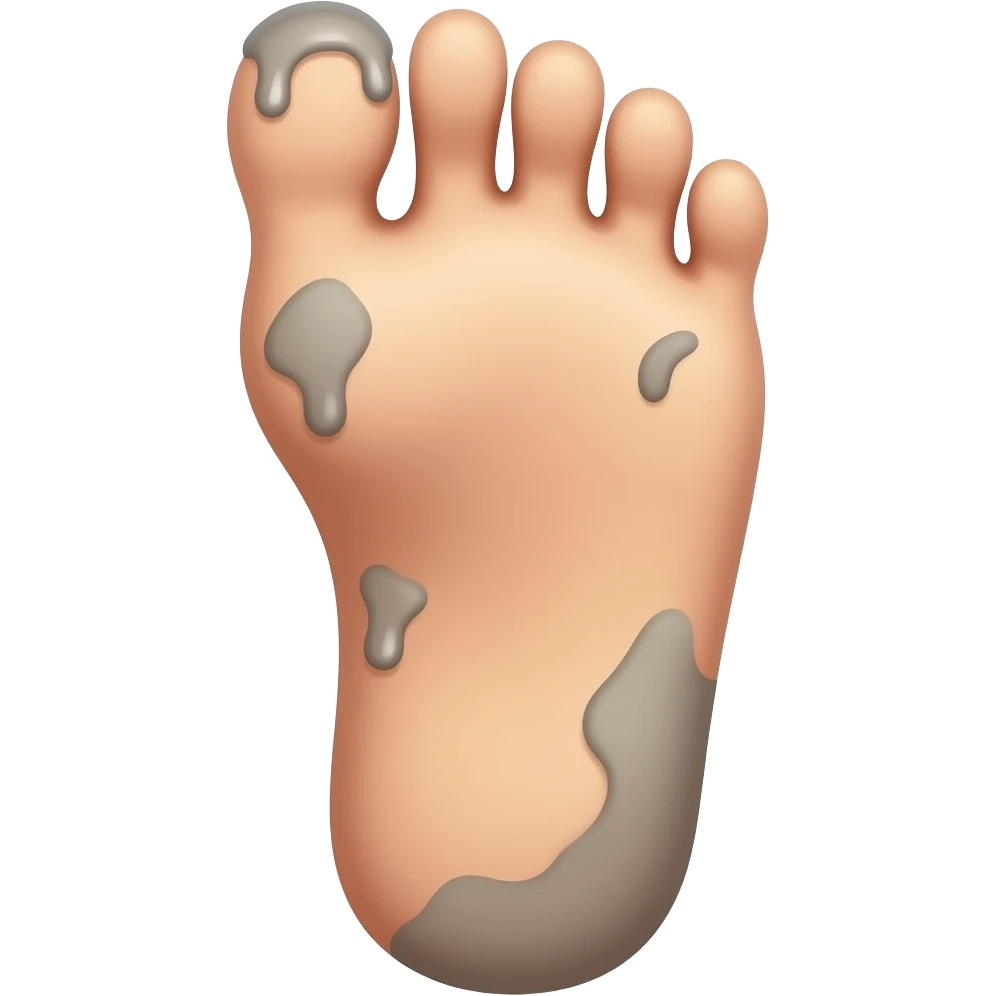 Piedsale emoji