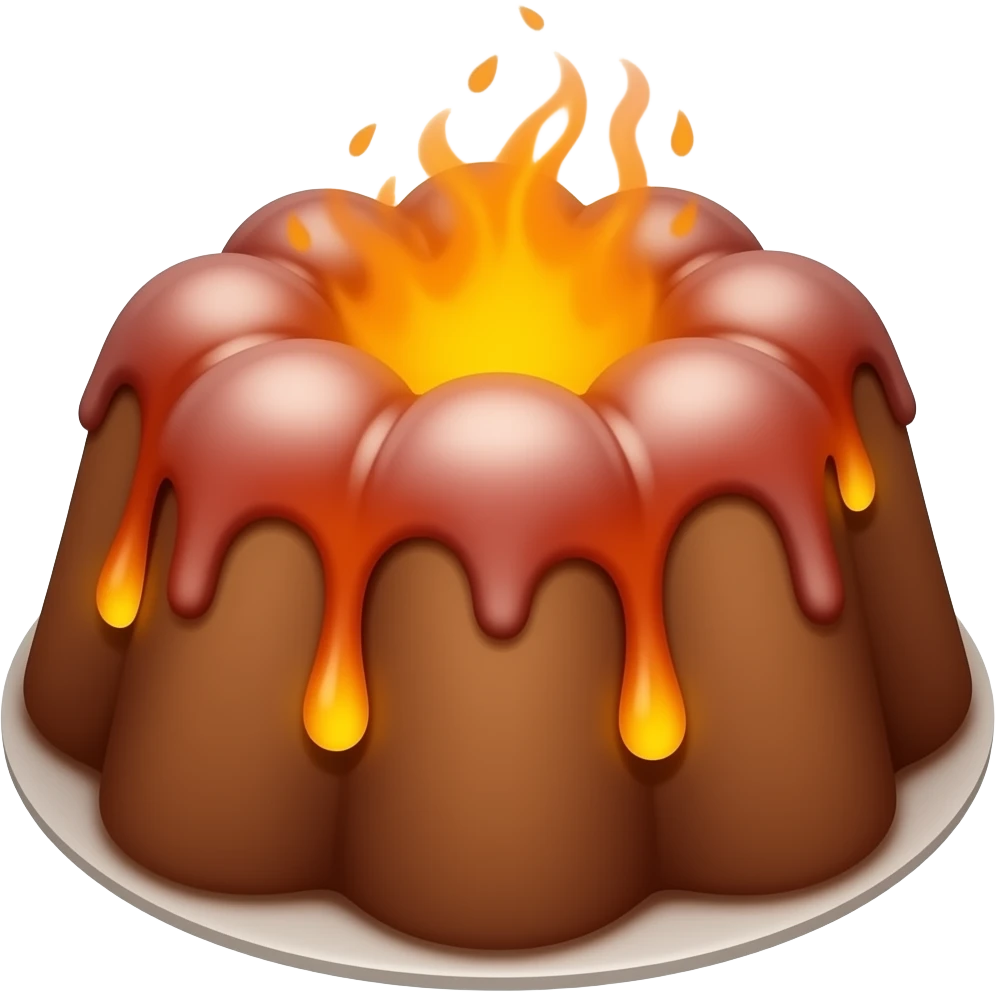 lava cake emoji