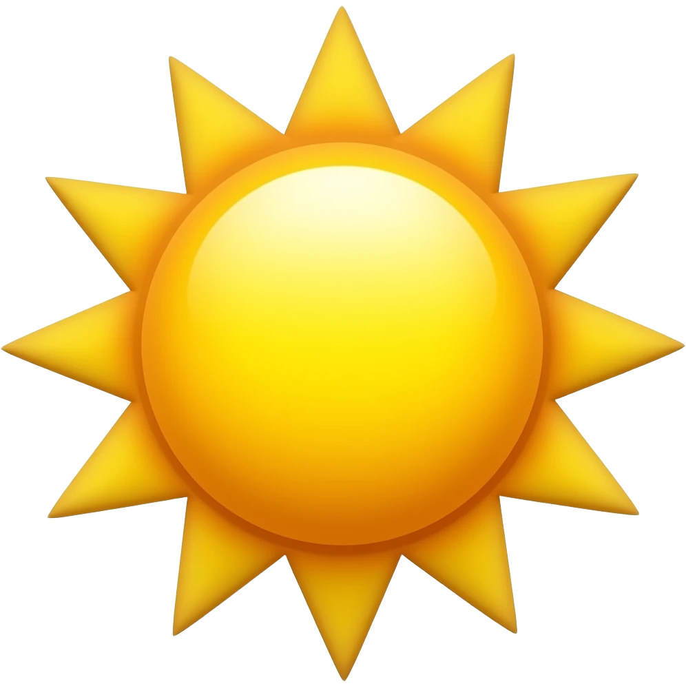 sun emoji