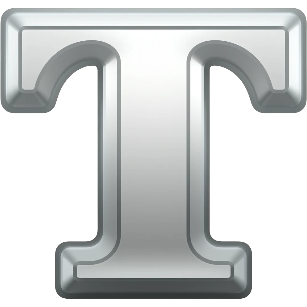 letter T emoji
