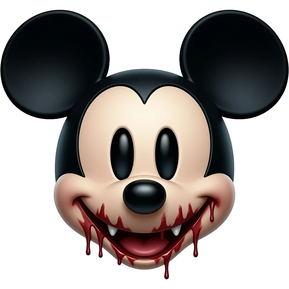micky mouse horror emoji