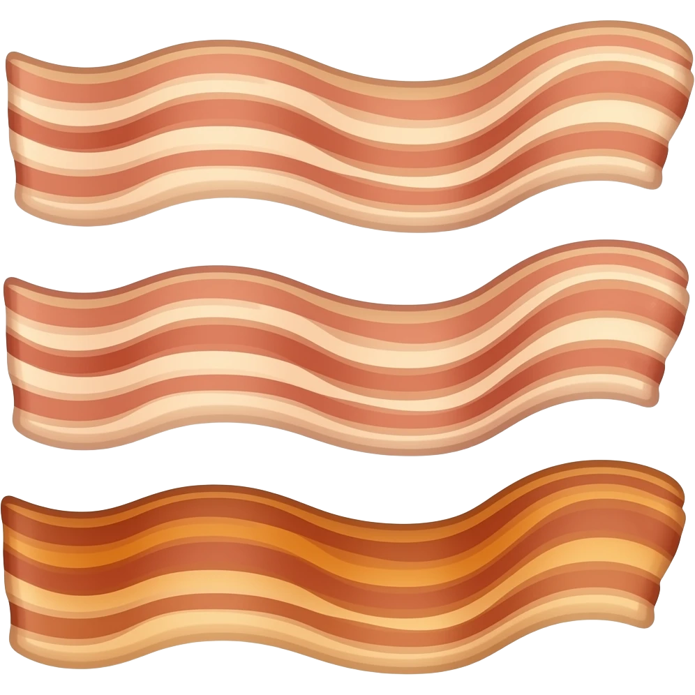 create bacon emoji