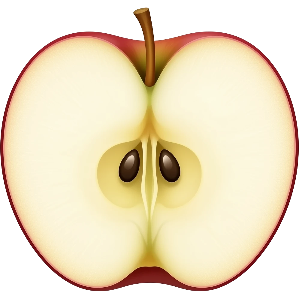 Apple core emoji