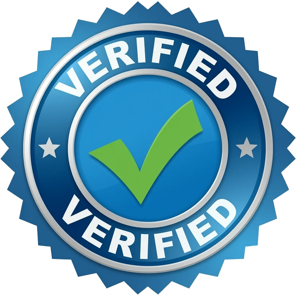 Verified badge blue for pages emoji