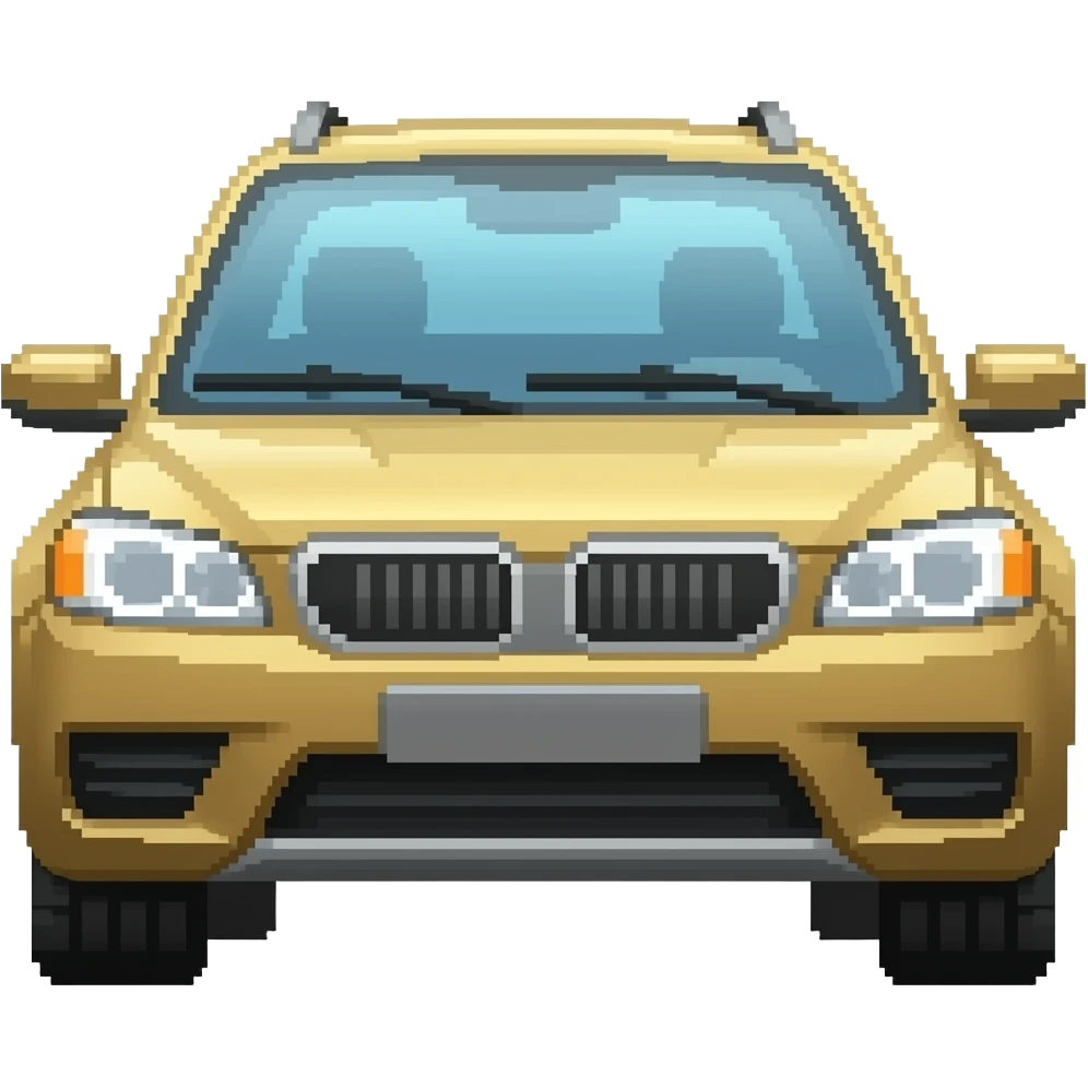 pixel car emoji
