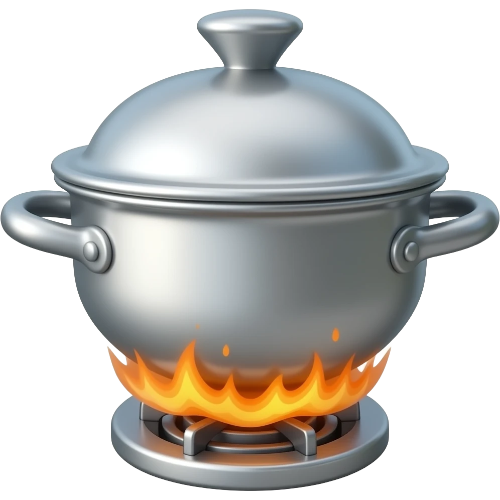 Hot pot emoji