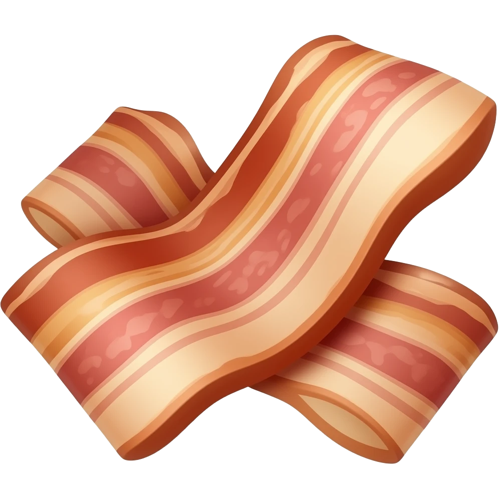 Bacon cinematic realistic emoji