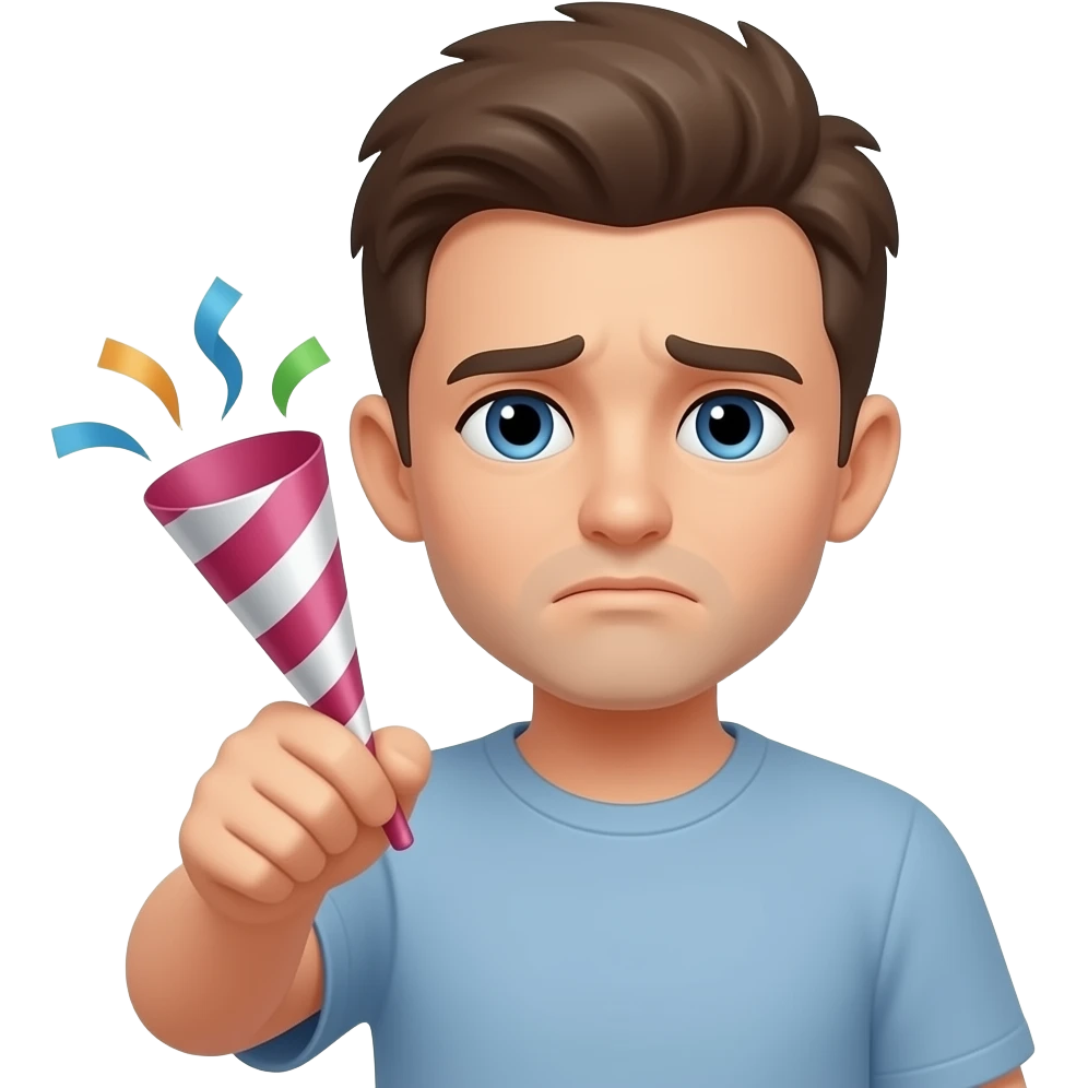 😥🎉 emoji
