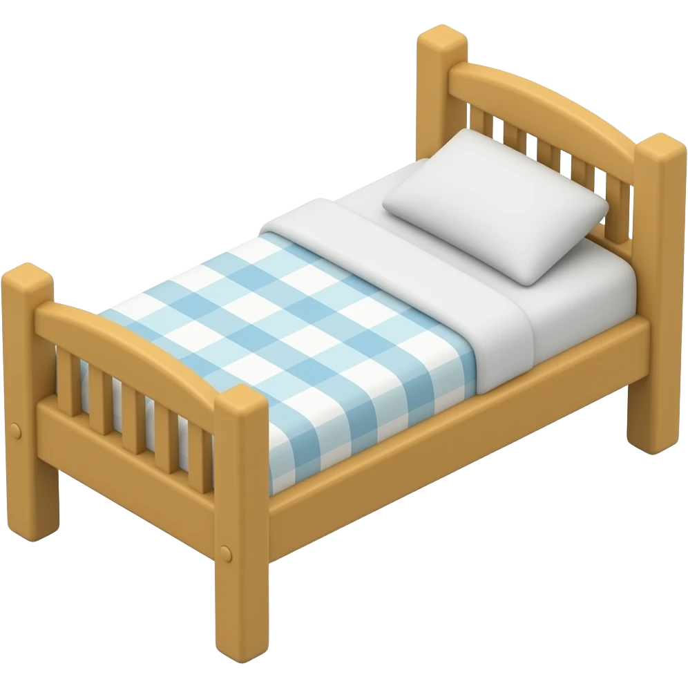cot bed for camping emoji
