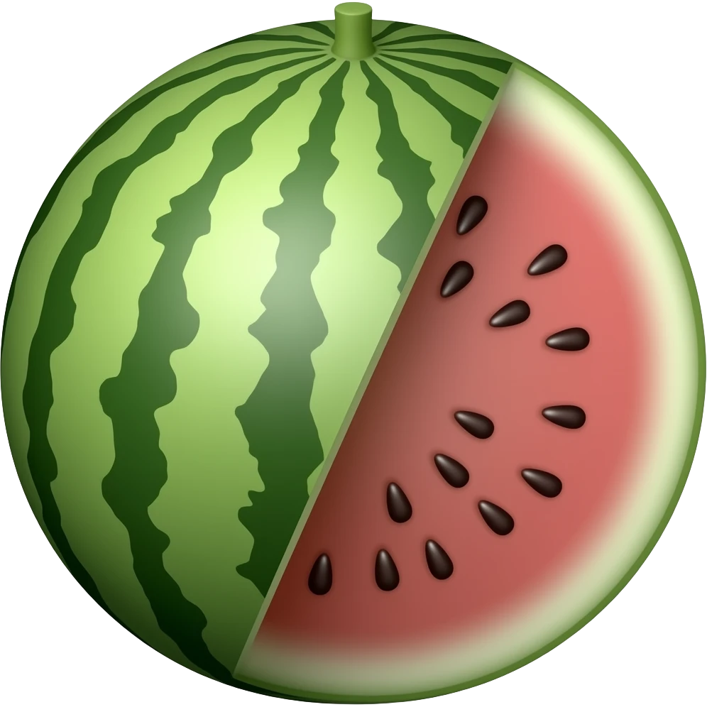 Watermelon emoji