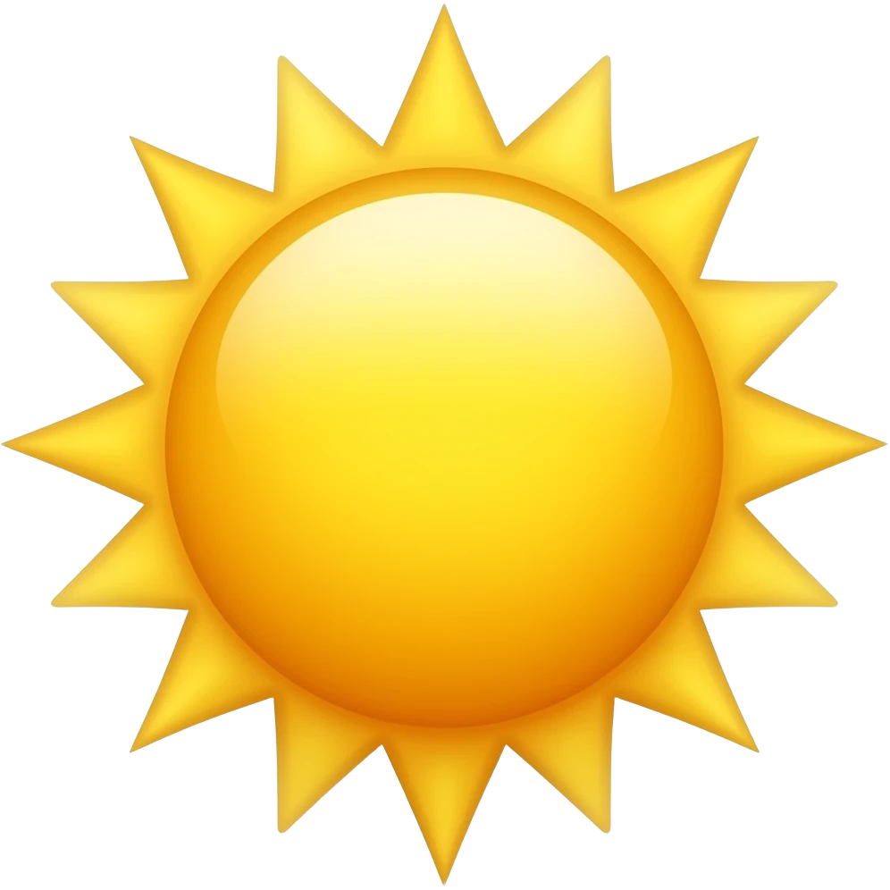 sun emoji
