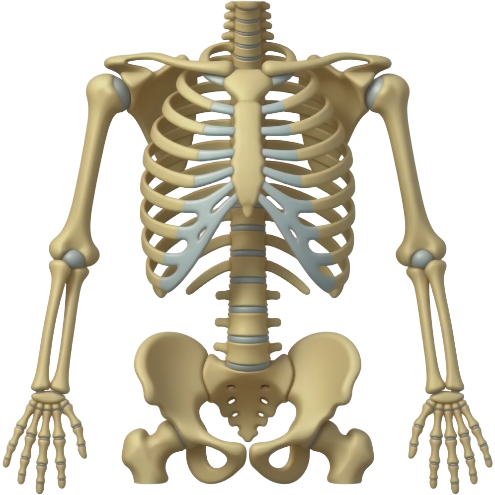 human bones emoji