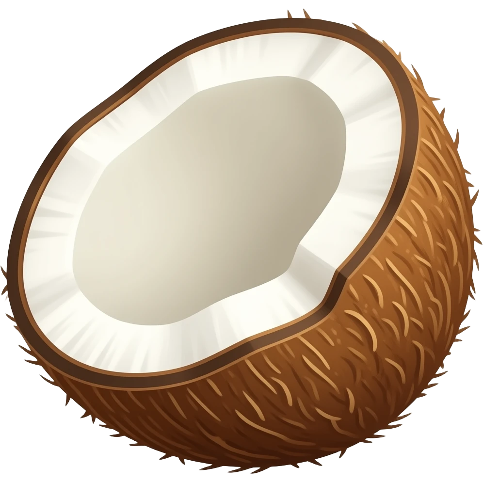 whole coconut emoji