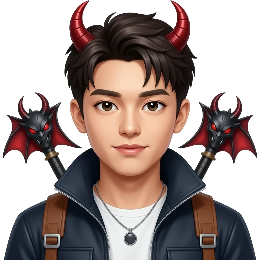 saja boys from kpop demon hunters emoji