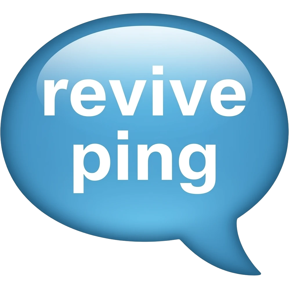 Chat revive ping emoji