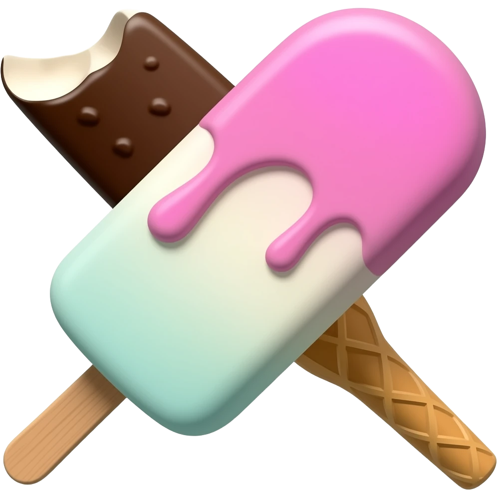 ice cream bar emoji