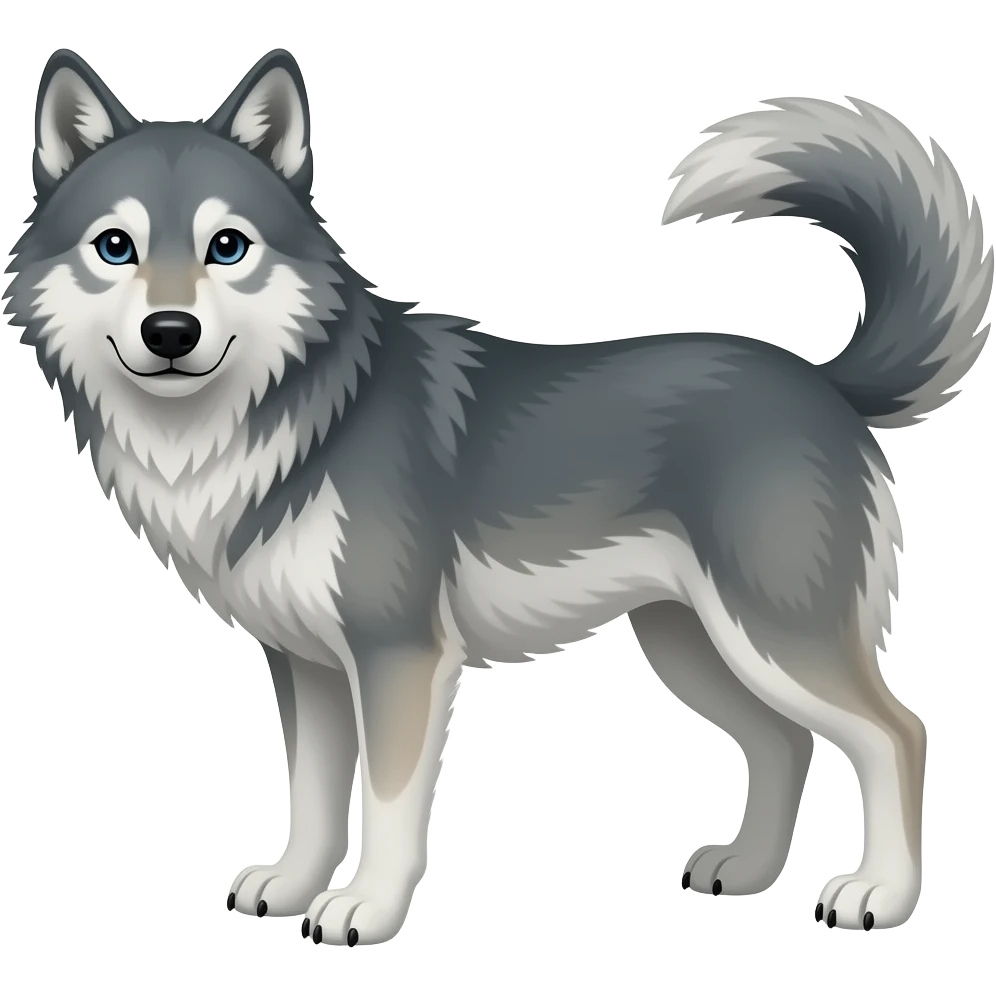 wolf emoji