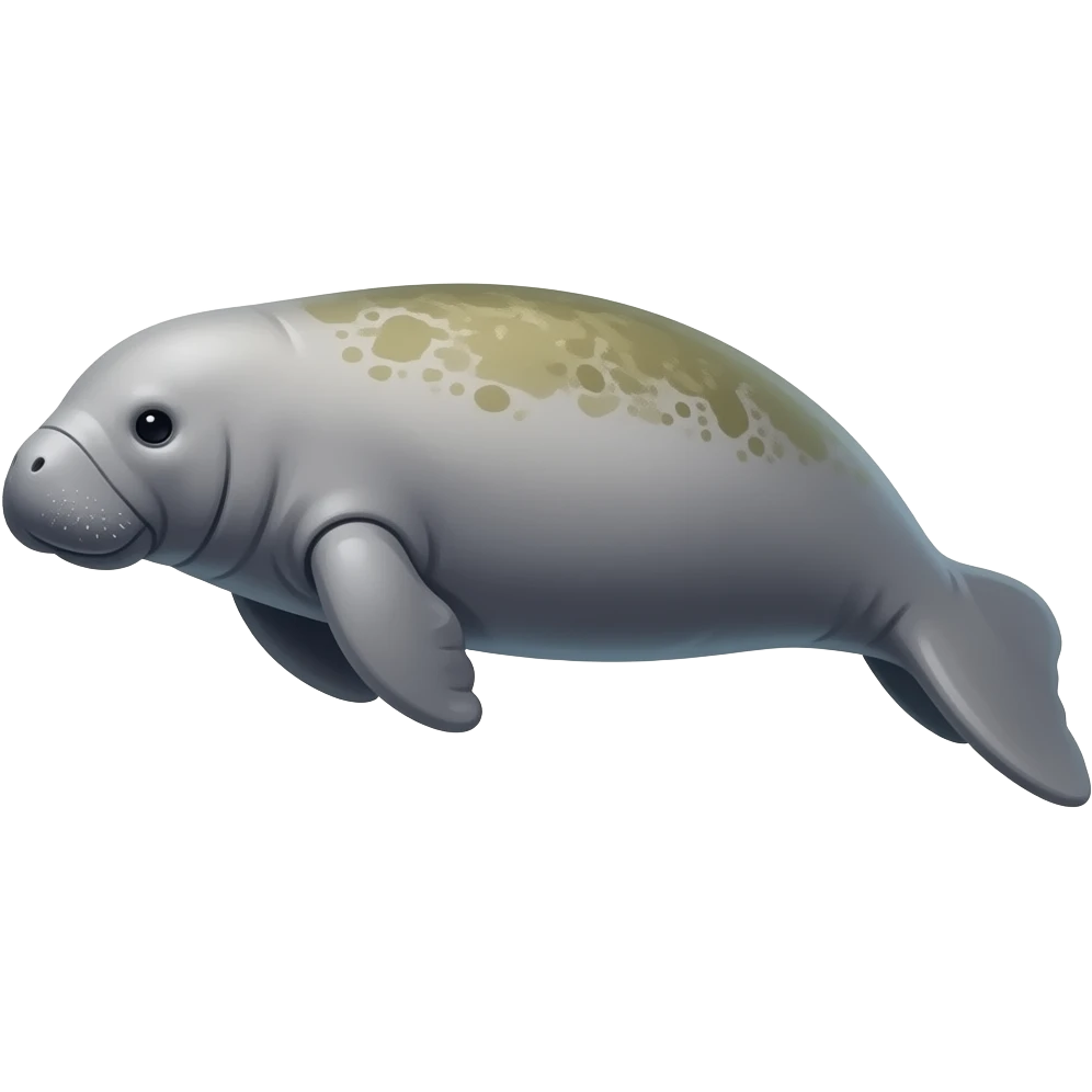 Manatee emoji