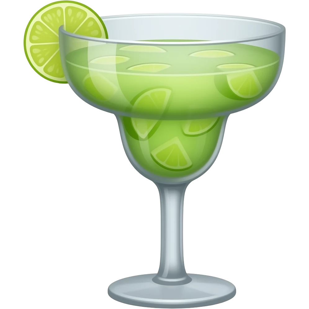 Copa de margarita emoji