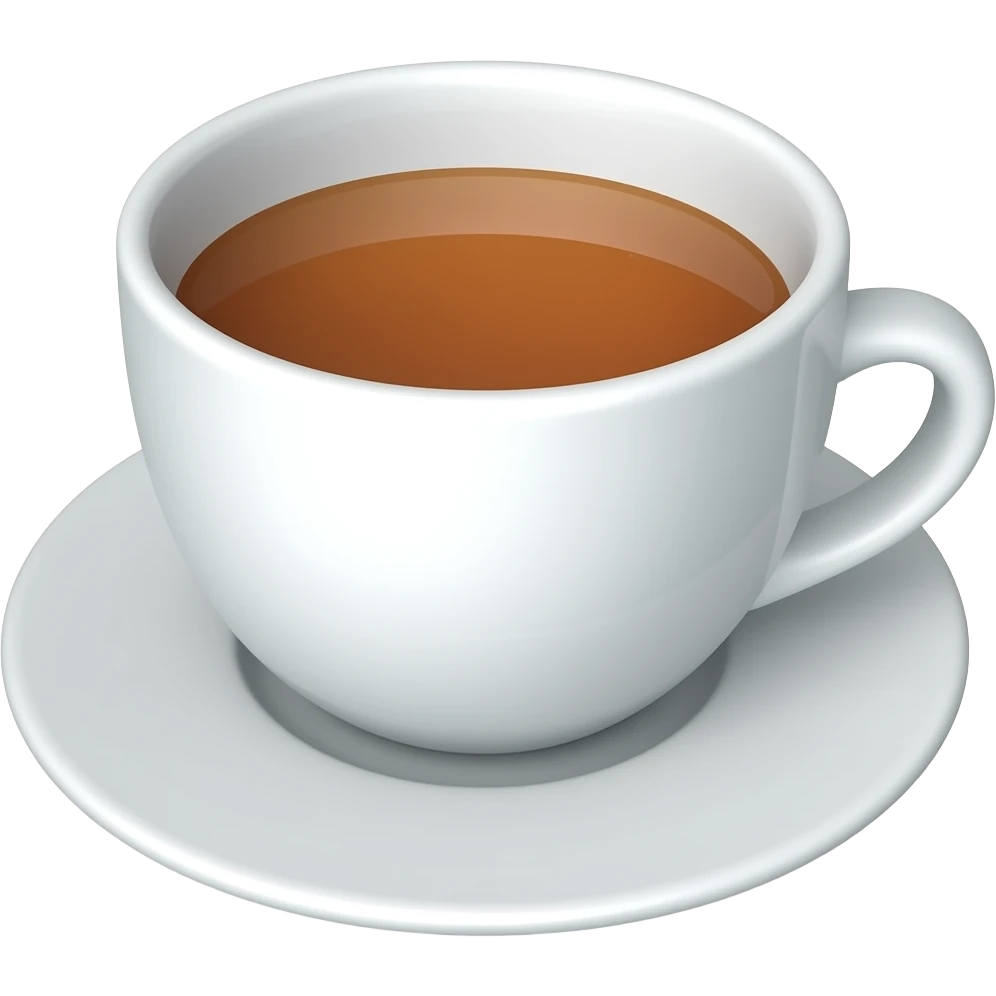 té emoji