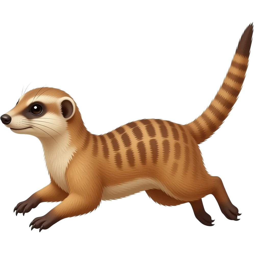 mongoose running emoji