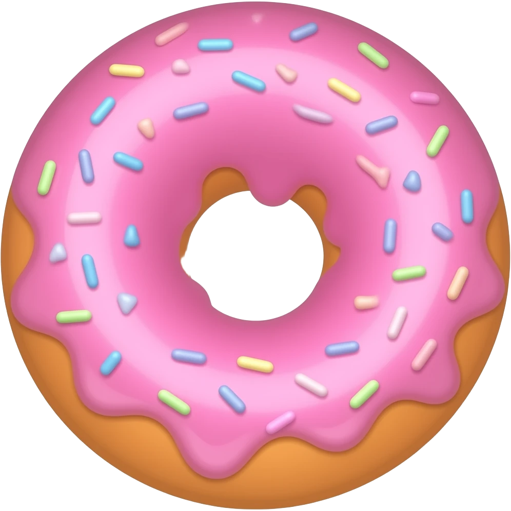 jelly filled donut emoji