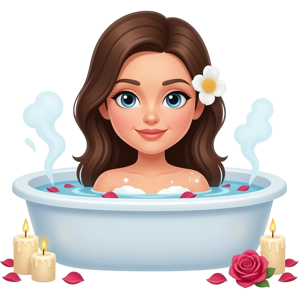 Spa day emoji