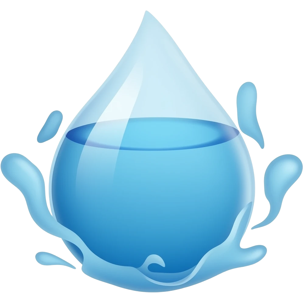 Elemento Água emoji