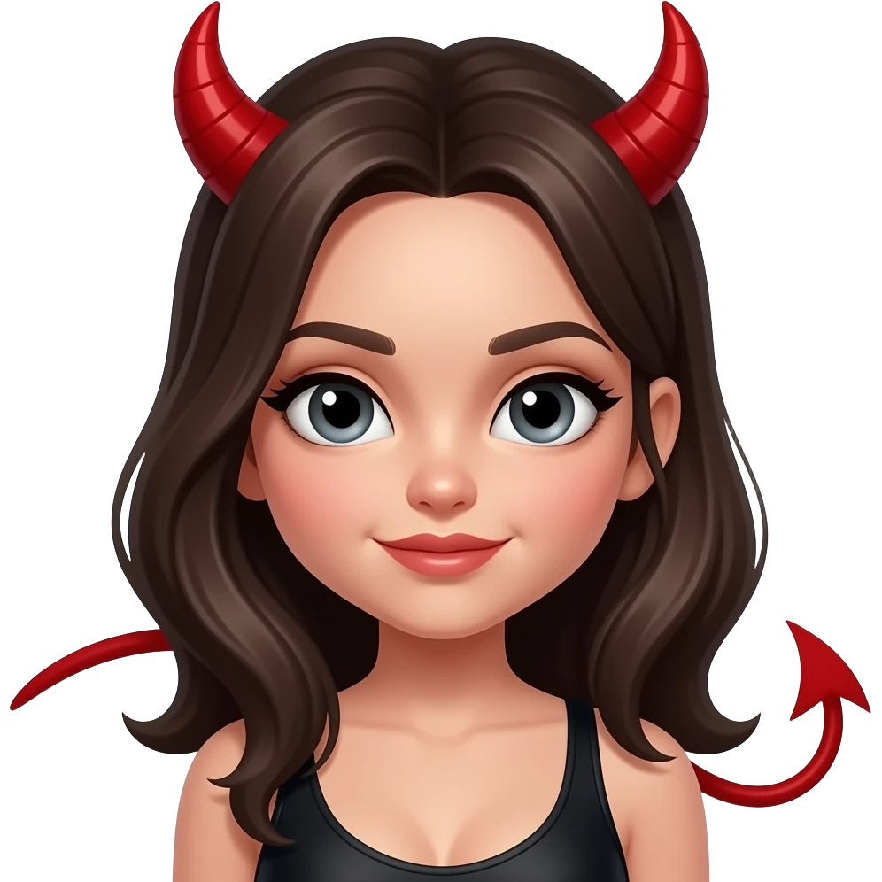 Same dévil emoji female versión emoji