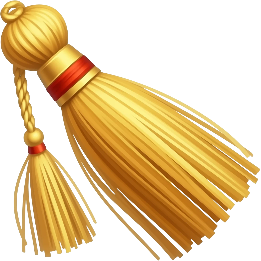 tassel emoji