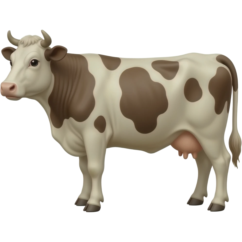 genera una vaca muerta emoji