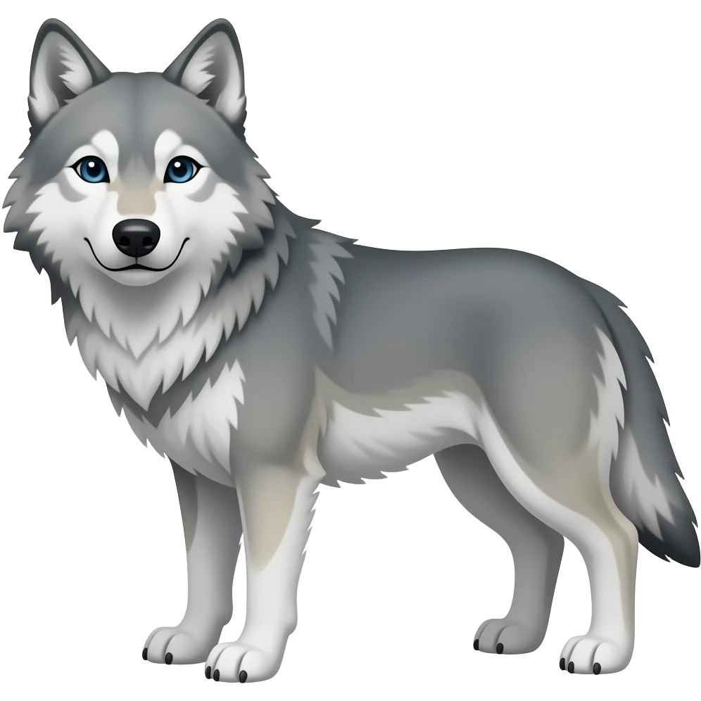 Wolf emoji