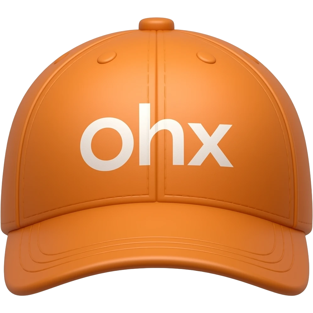 Orange cap emoji