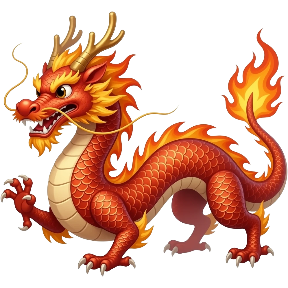 chinese Fire Dragon emoji