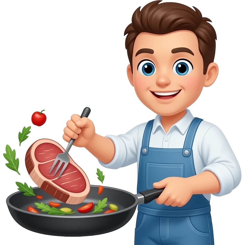 Frying emoji