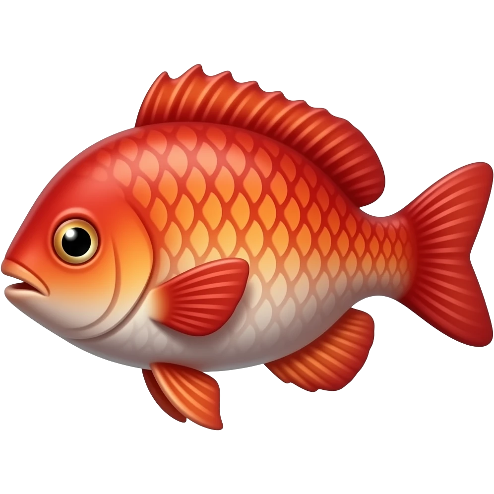 Poisson rouge emoji