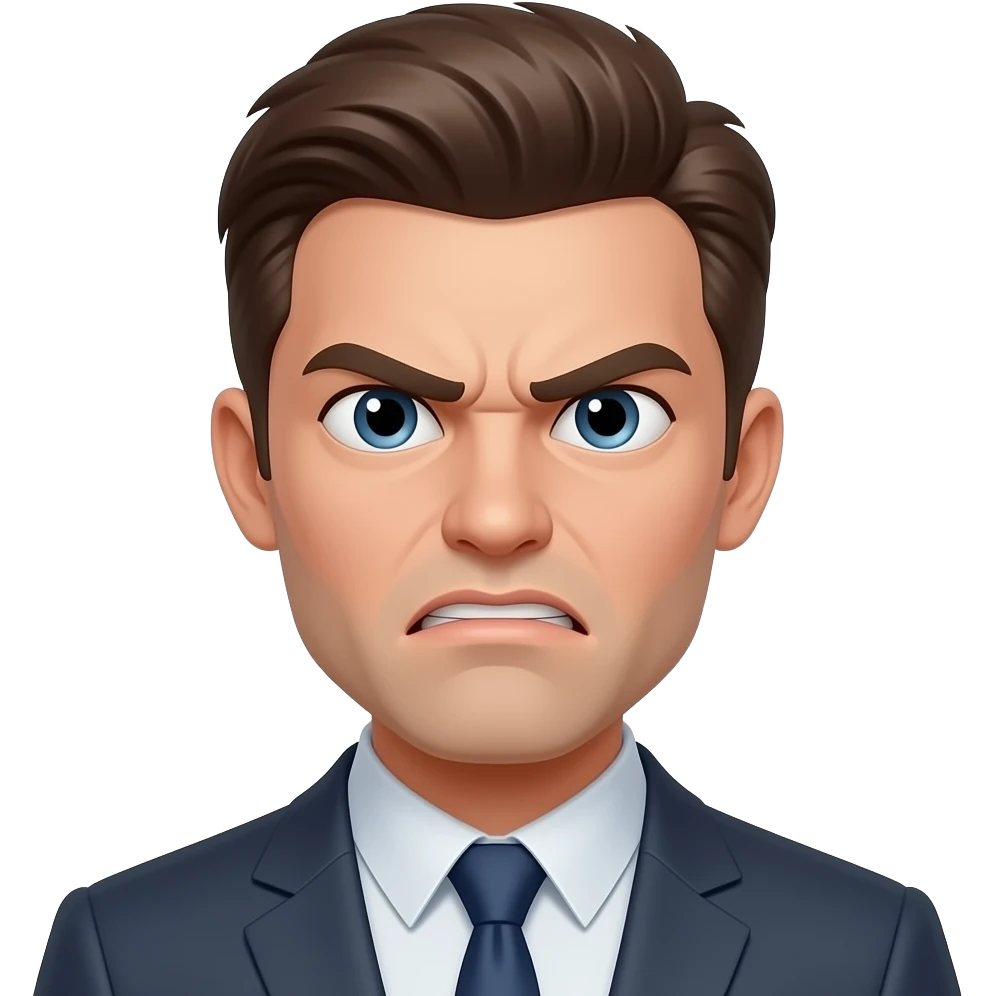 Angry emoji