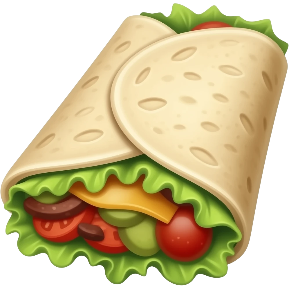 bitten burrito emoji