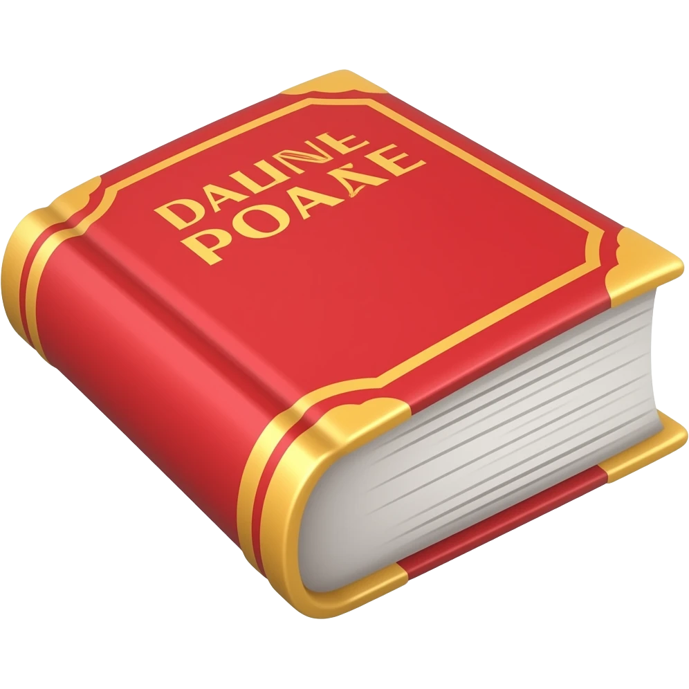red book dictionary emoji