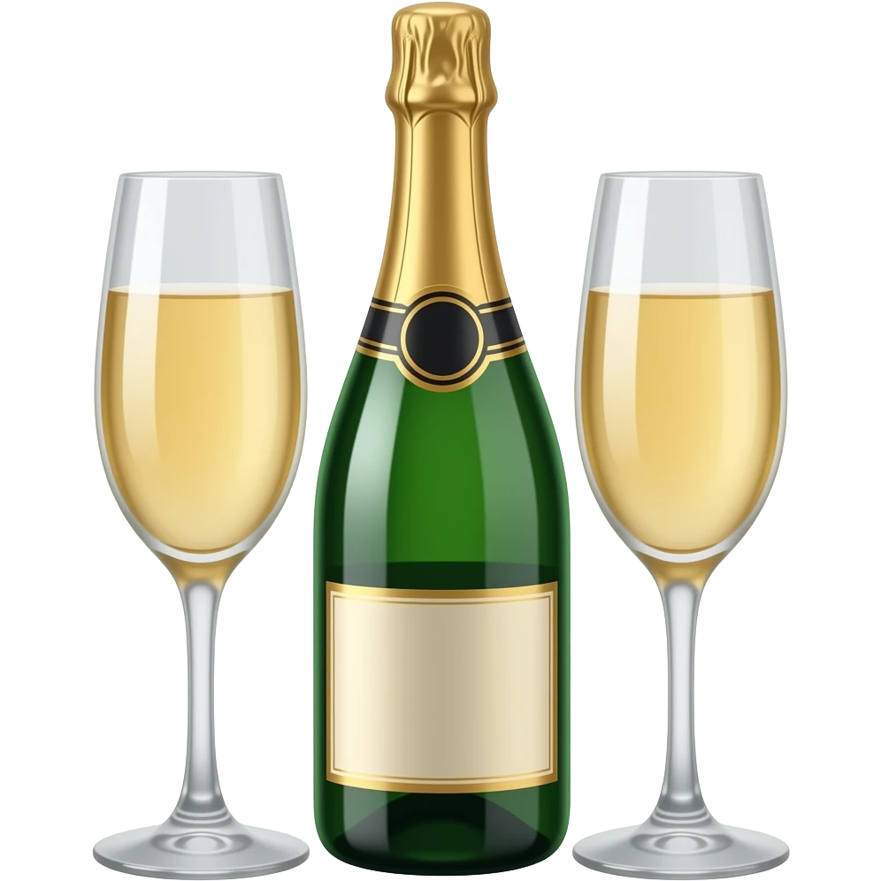 Champagne emoji