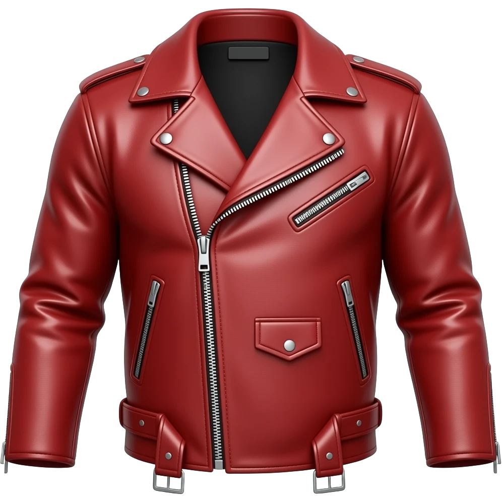 Red leather jacket emoji