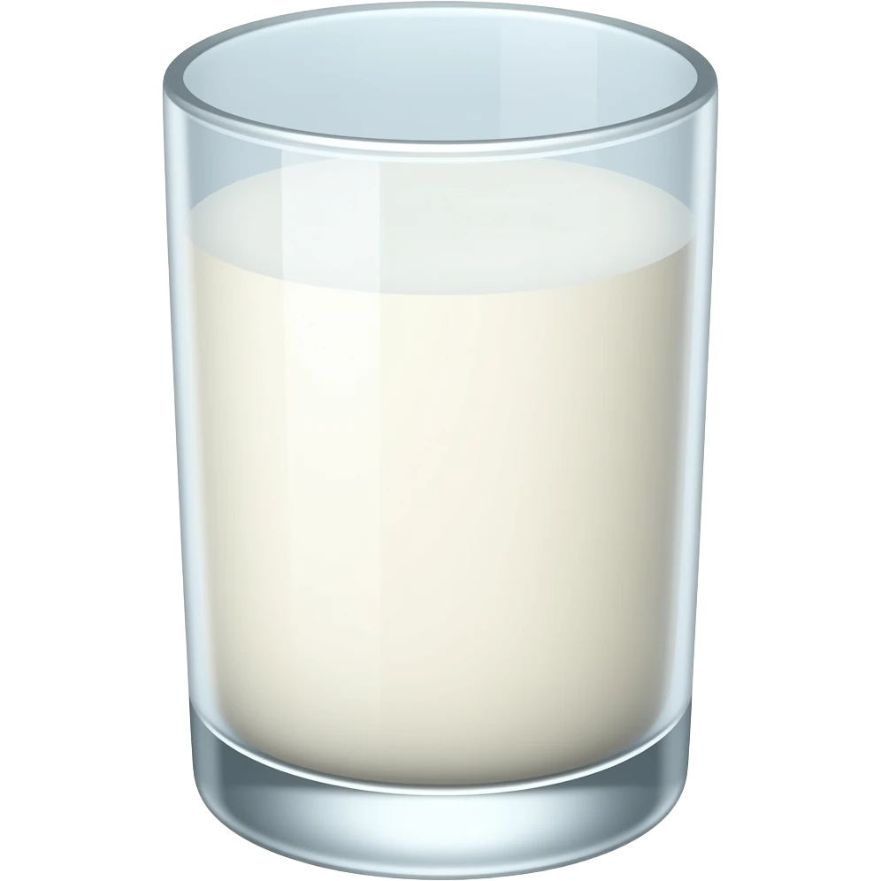 Glass of Milk emoji