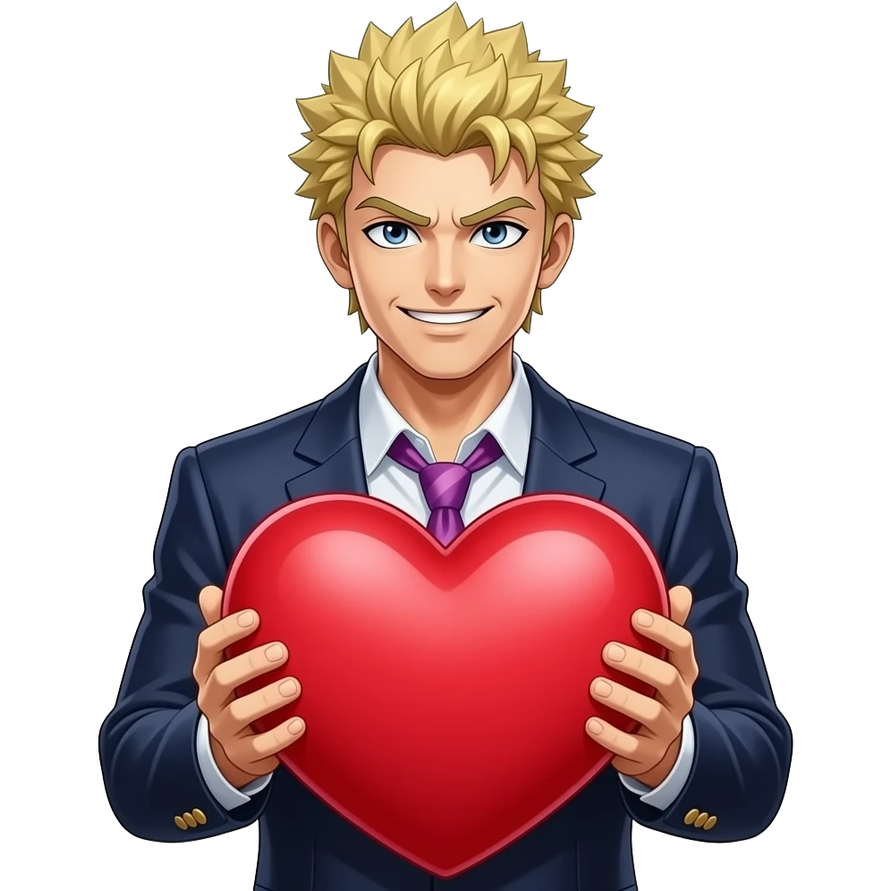 FUNNY VALENTINE JJBA emoji